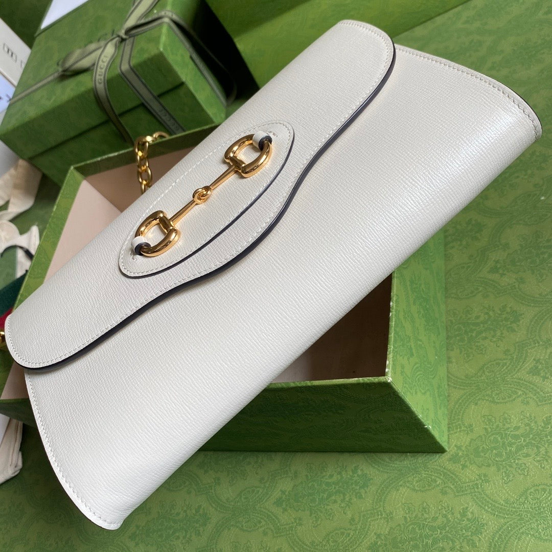Gucci Chain Leather Shoulder Bag