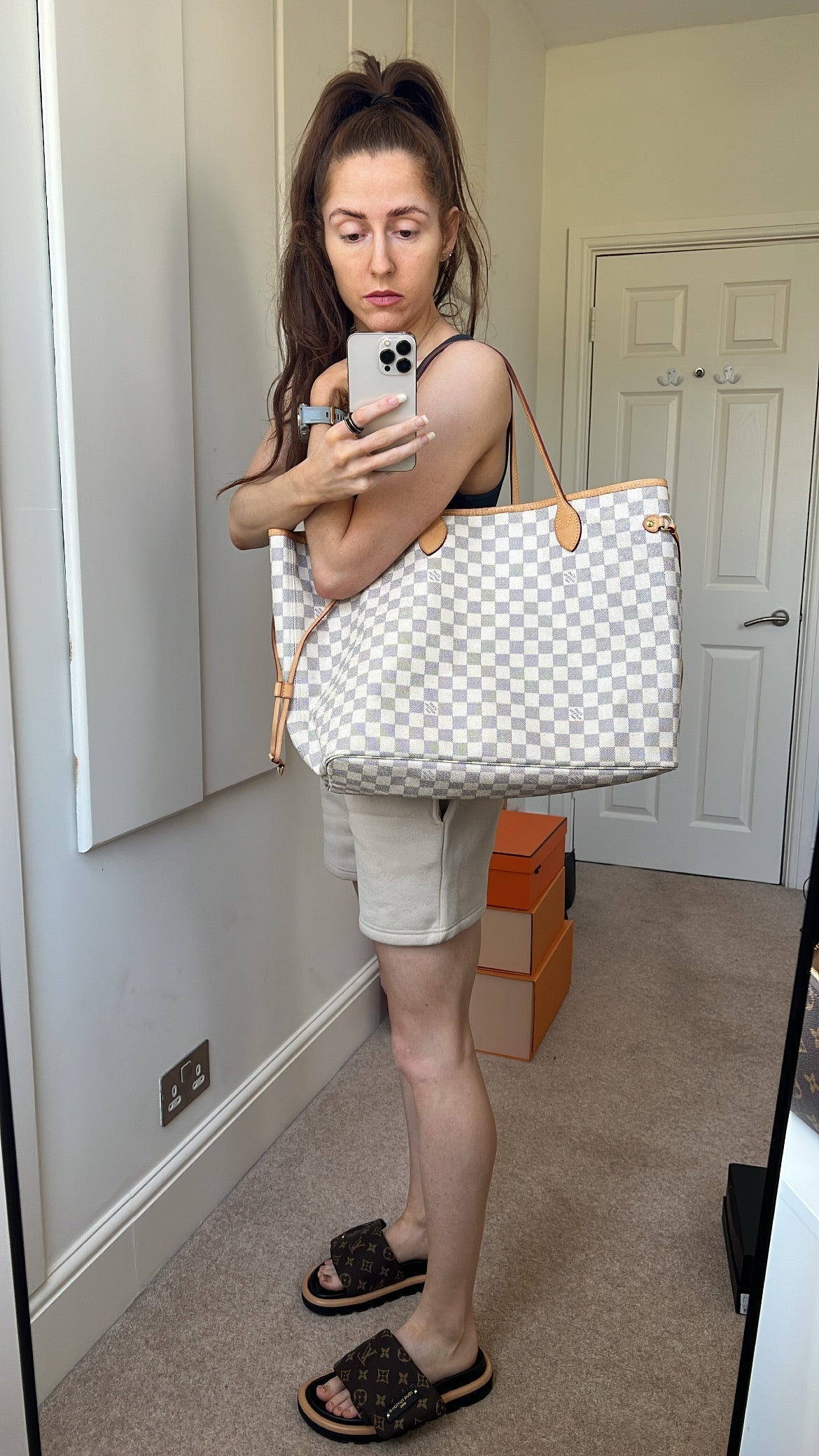 Louis Vuitton Neverfull GM Damier Azur (RRP £1,450) Tote