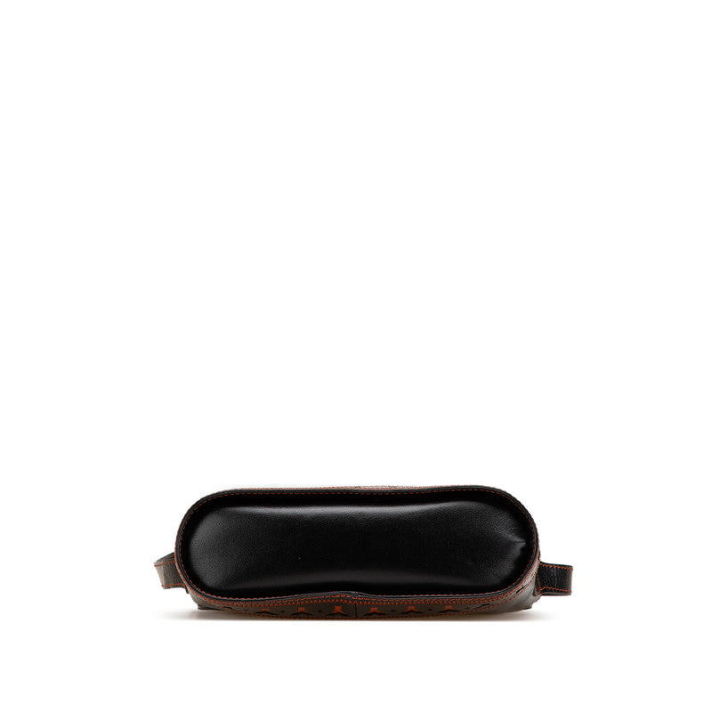 Yves Saint Laurent YSL Cutout Leather Shoulder Bag