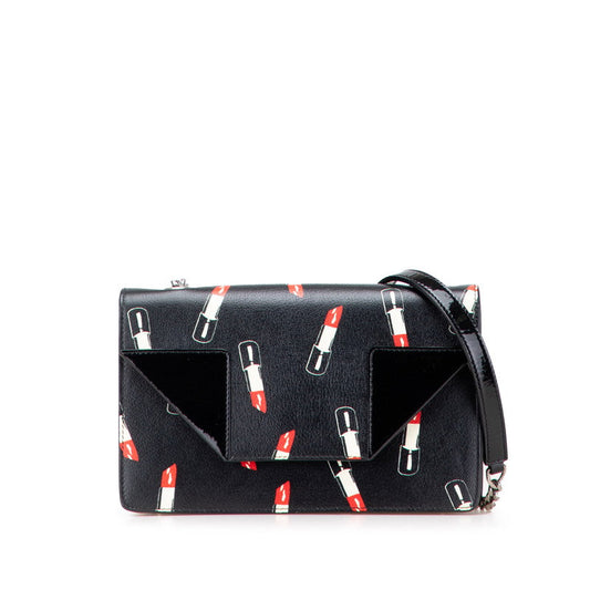 Saint Laurent Lipstick Motif Leather Shoulder Bag