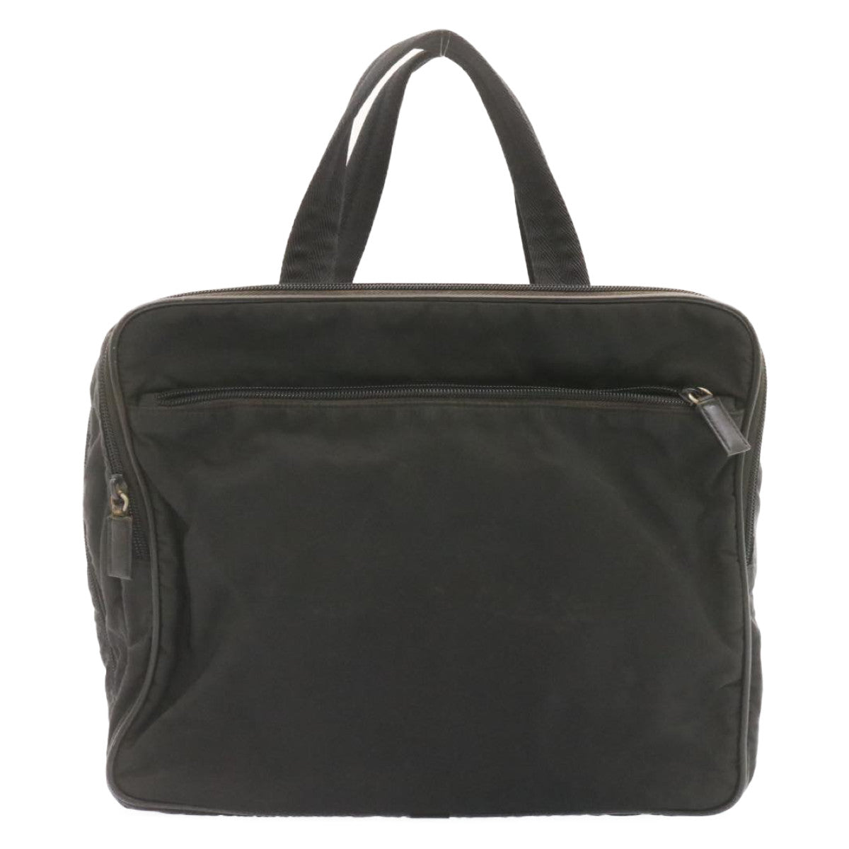Prada Hand Bag Nylon Black