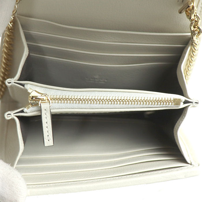 Gucci Interlocking G Blondie Leather 2way Shoulder Bag