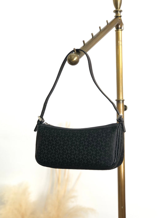 CELINE Shoulder bag Hobobag Black ygiapy