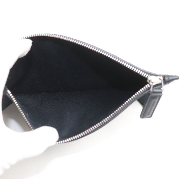 Saint Laurent RIVE GAUCHE Cotton Canvas Leather Shoulder Bag