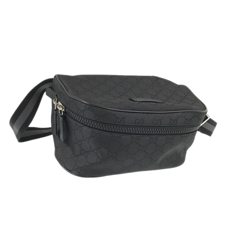 Gucci Nylon Leather Shoulder Bag