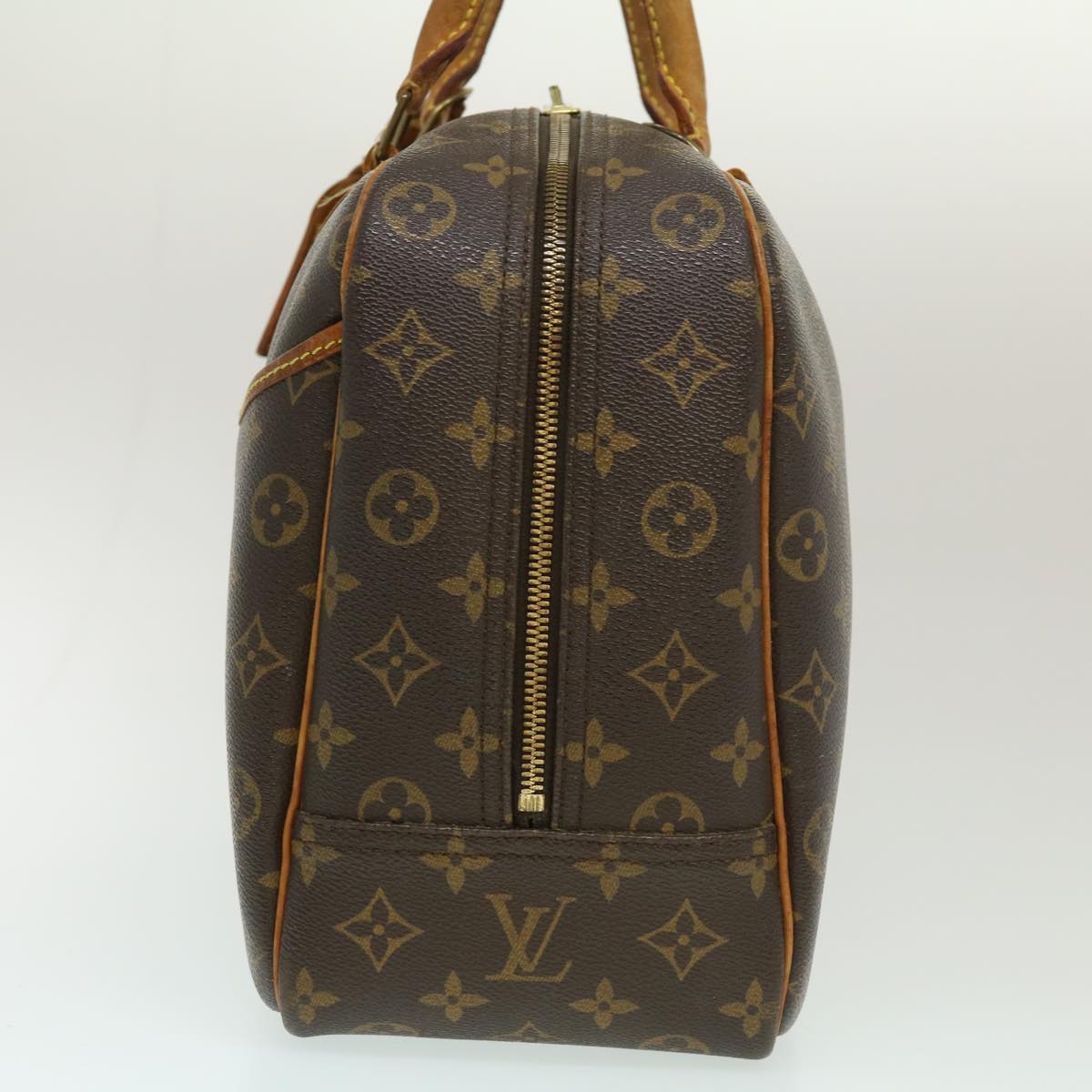 LOUIS VUITTON Monogram Deauville Hand Bag LV Auth ki1997