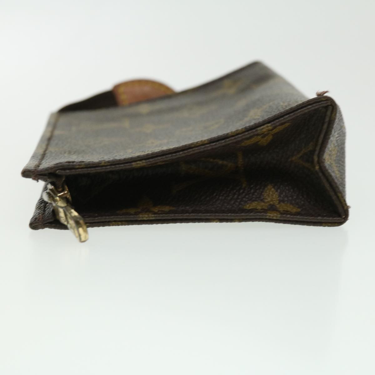 LOUIS VUITTON Monogram Poche Toilette 15 Pouch LV Auth ki2186 Clutch