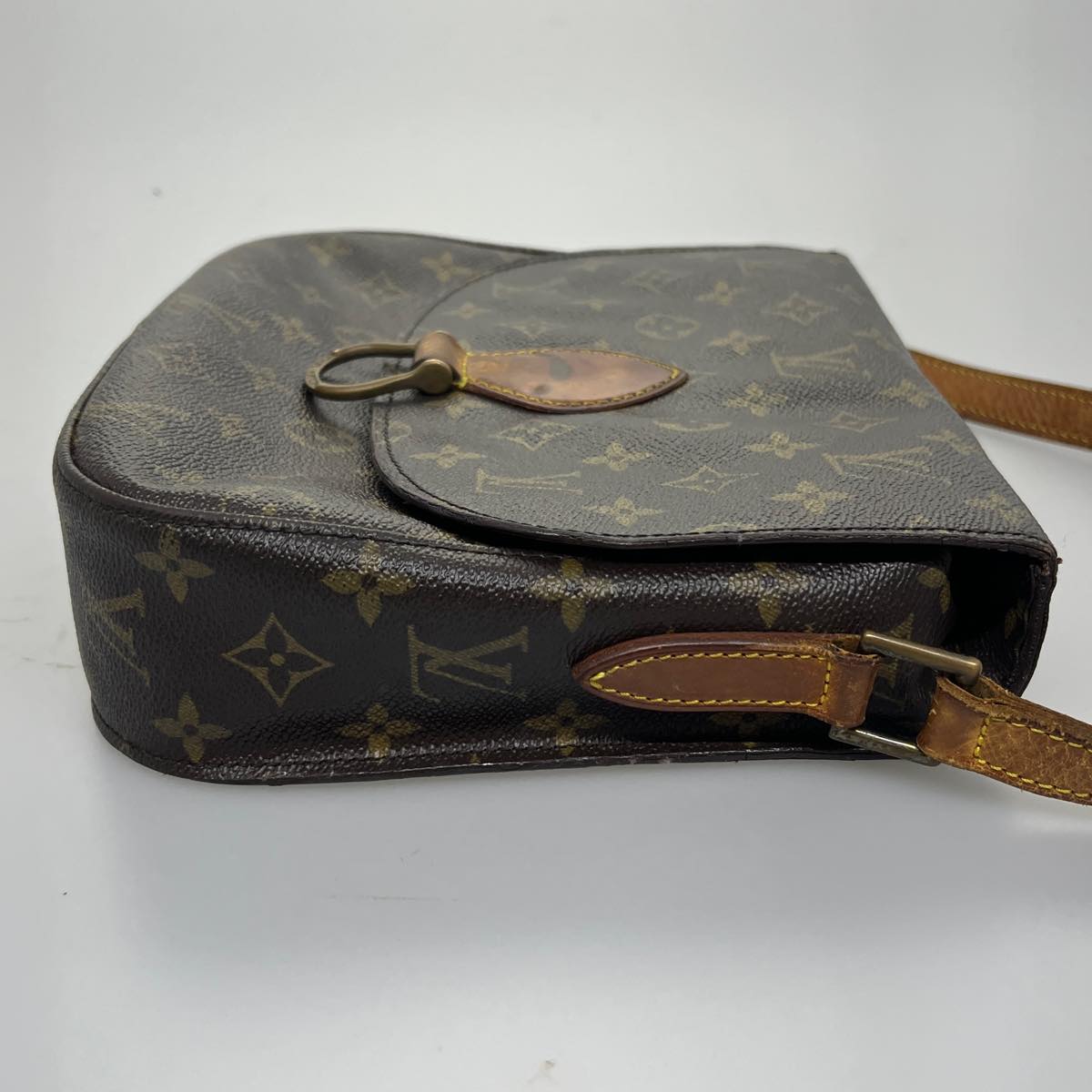 LOUIS VUITTON Monogram Saint Cloud GM Shoulder Bag LV Auth ki2327