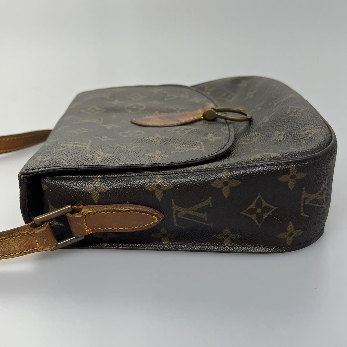 LOUIS VUITTON Monogram Saint Cloud GM Shoulder Bag LV Auth ki2327