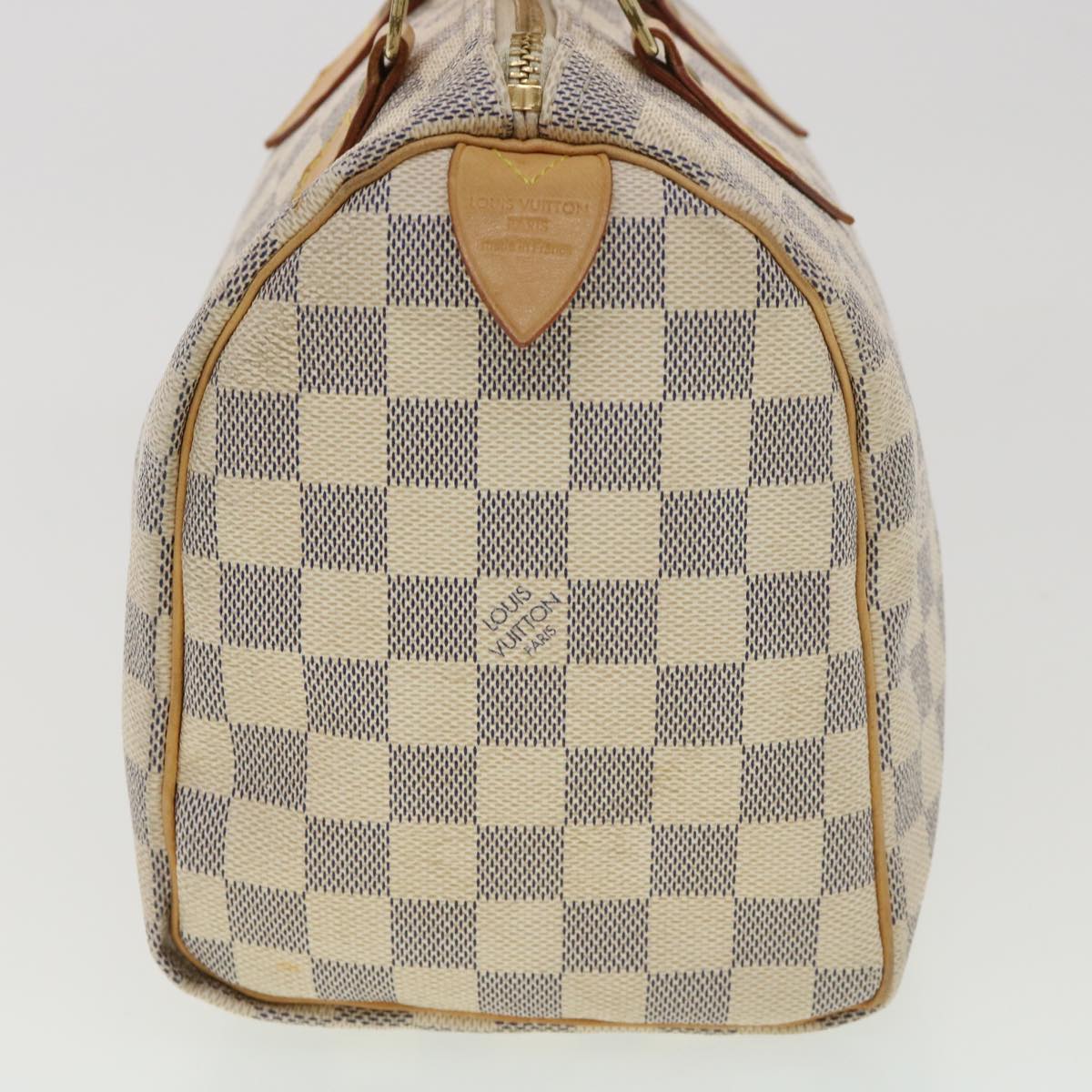 LOUIS VUITTON Damier Azur 25 Hand Bag N41534 LV ki2788
