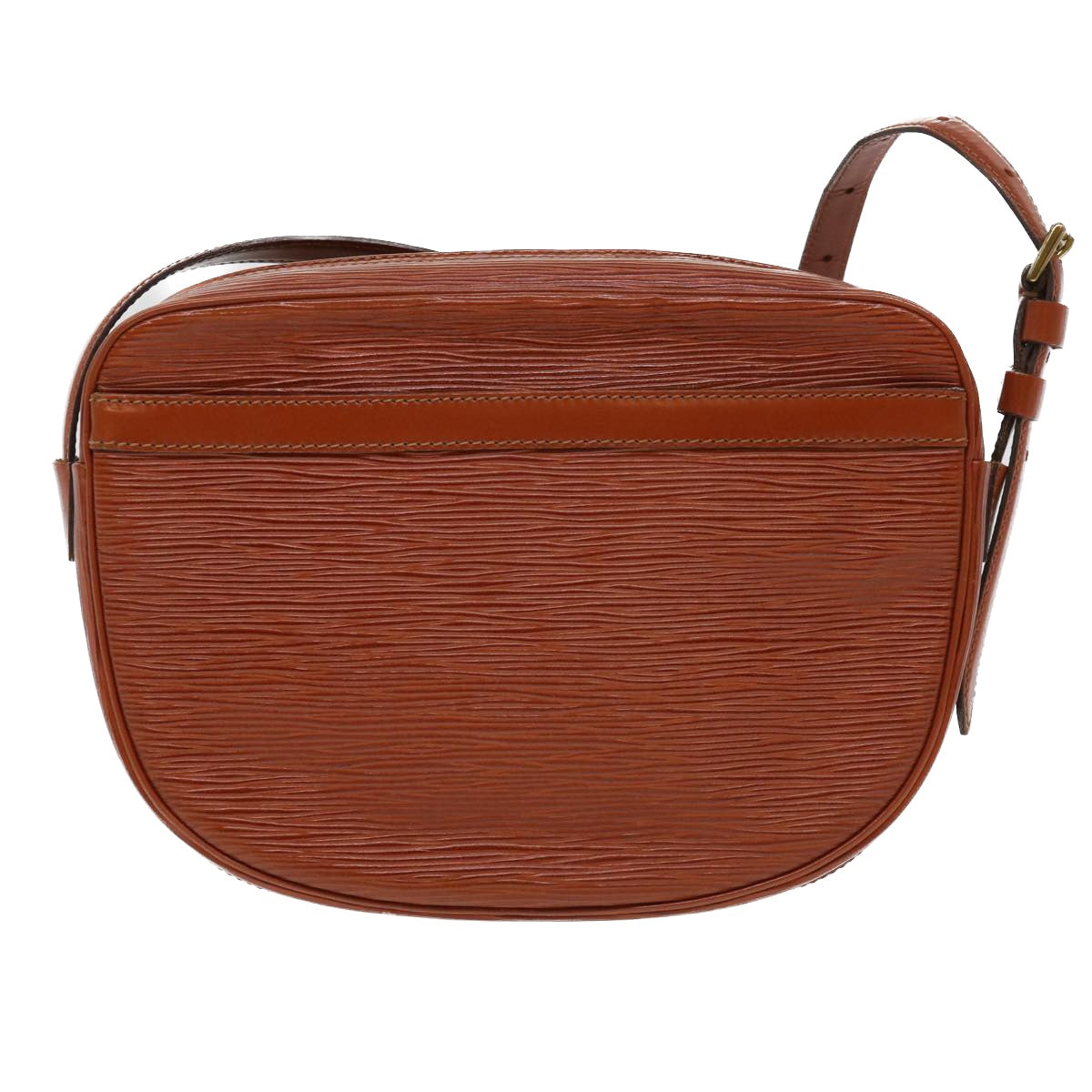 LOUIS VUITTON Epi June Feuille Shoulder Bag Brown Kenya M52153 LV ki2814