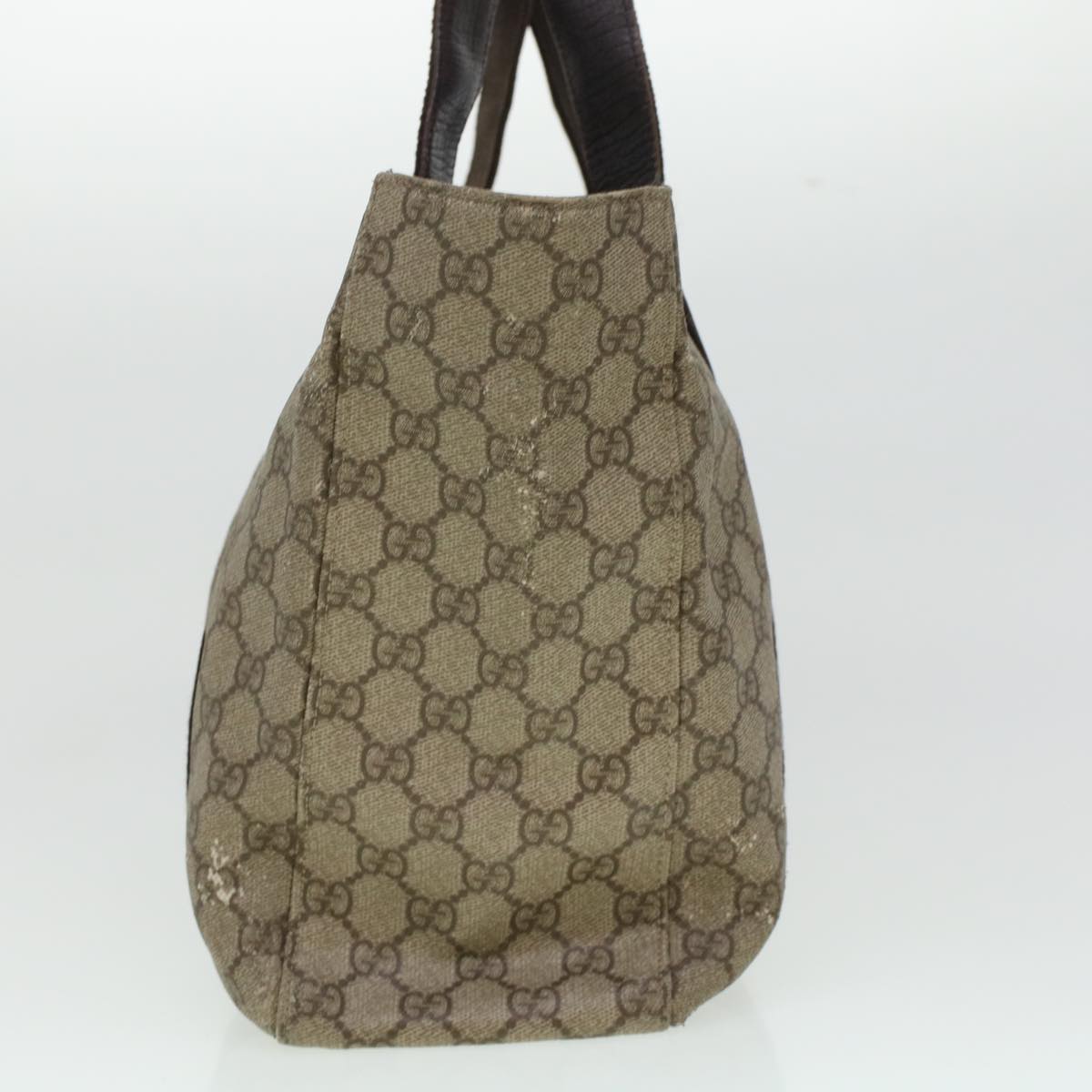 Gucci Leather Canvas Tote