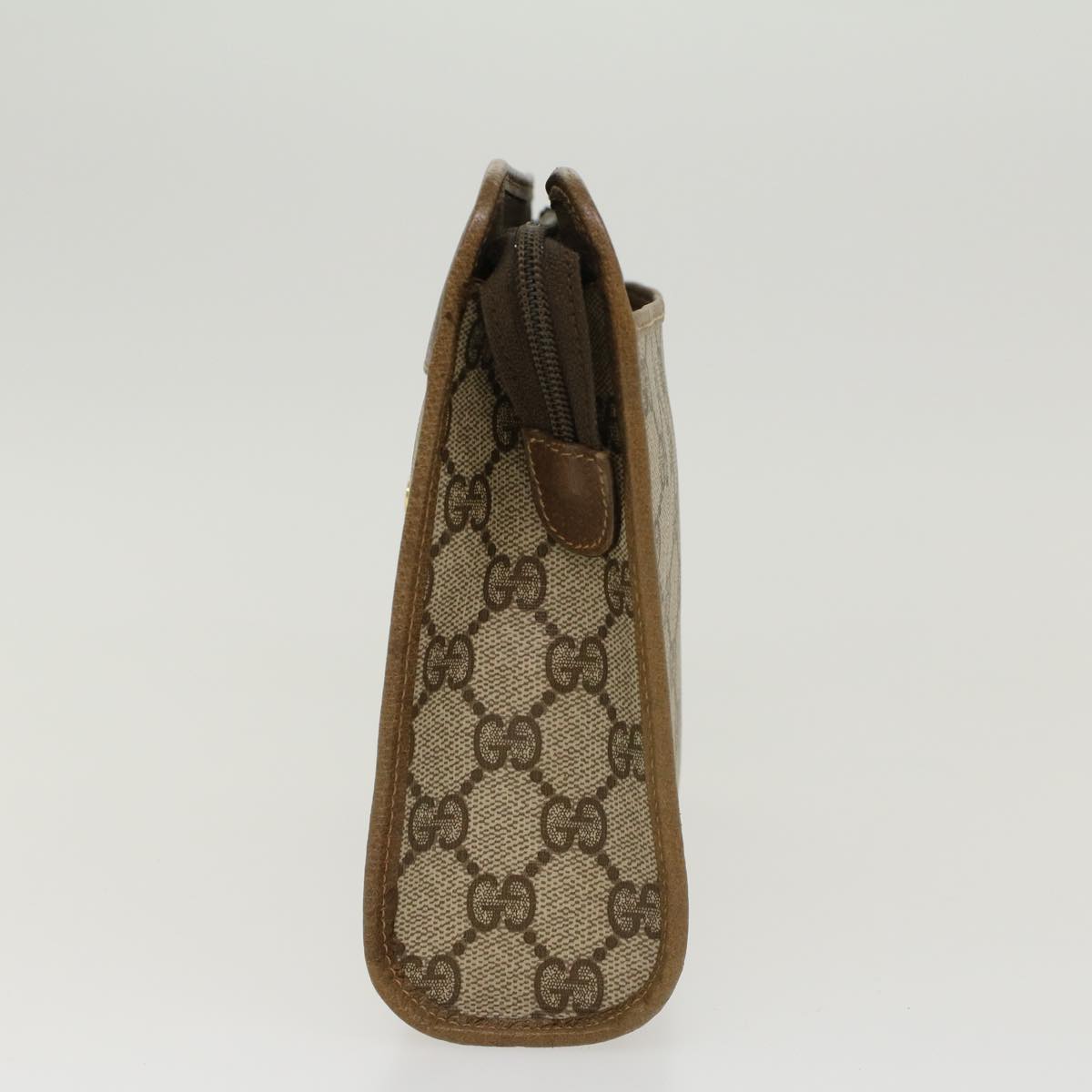 Gucci Leather Canvas Clutch