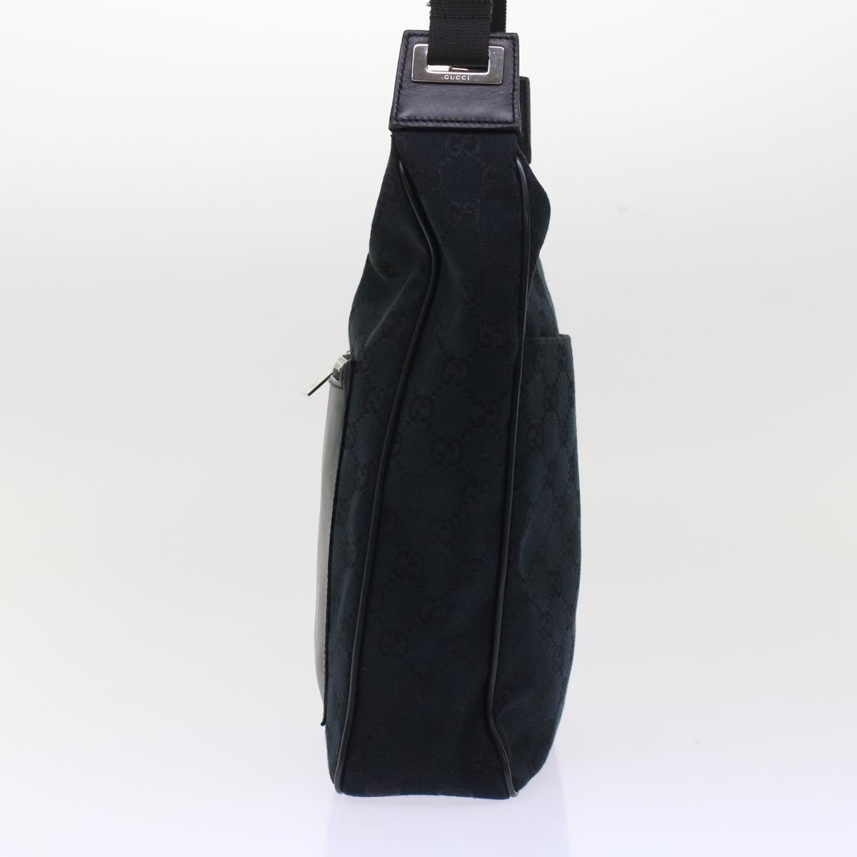 Gucci Leather Canvas Shoulder Bag