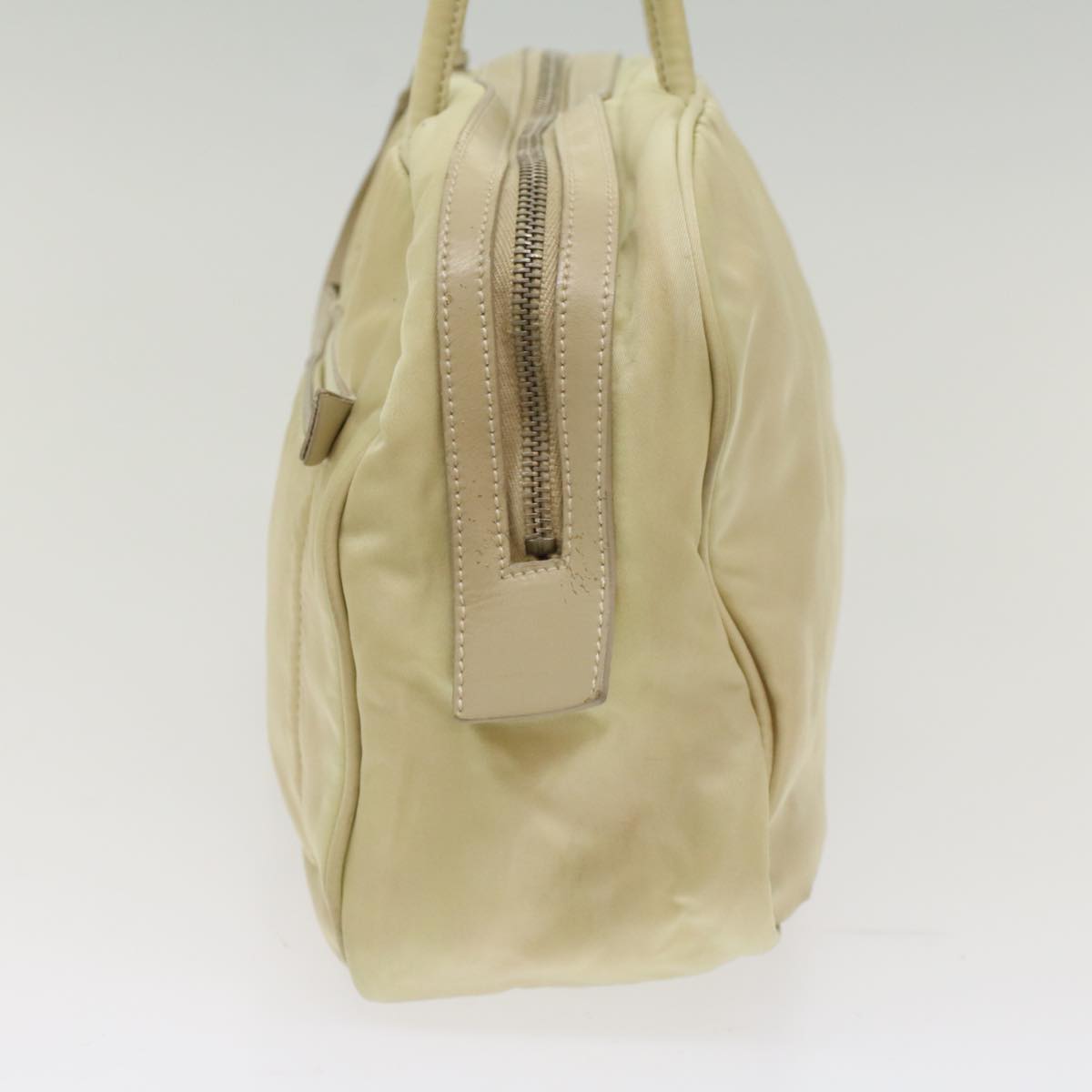 Prada Hand Bag Nylon White