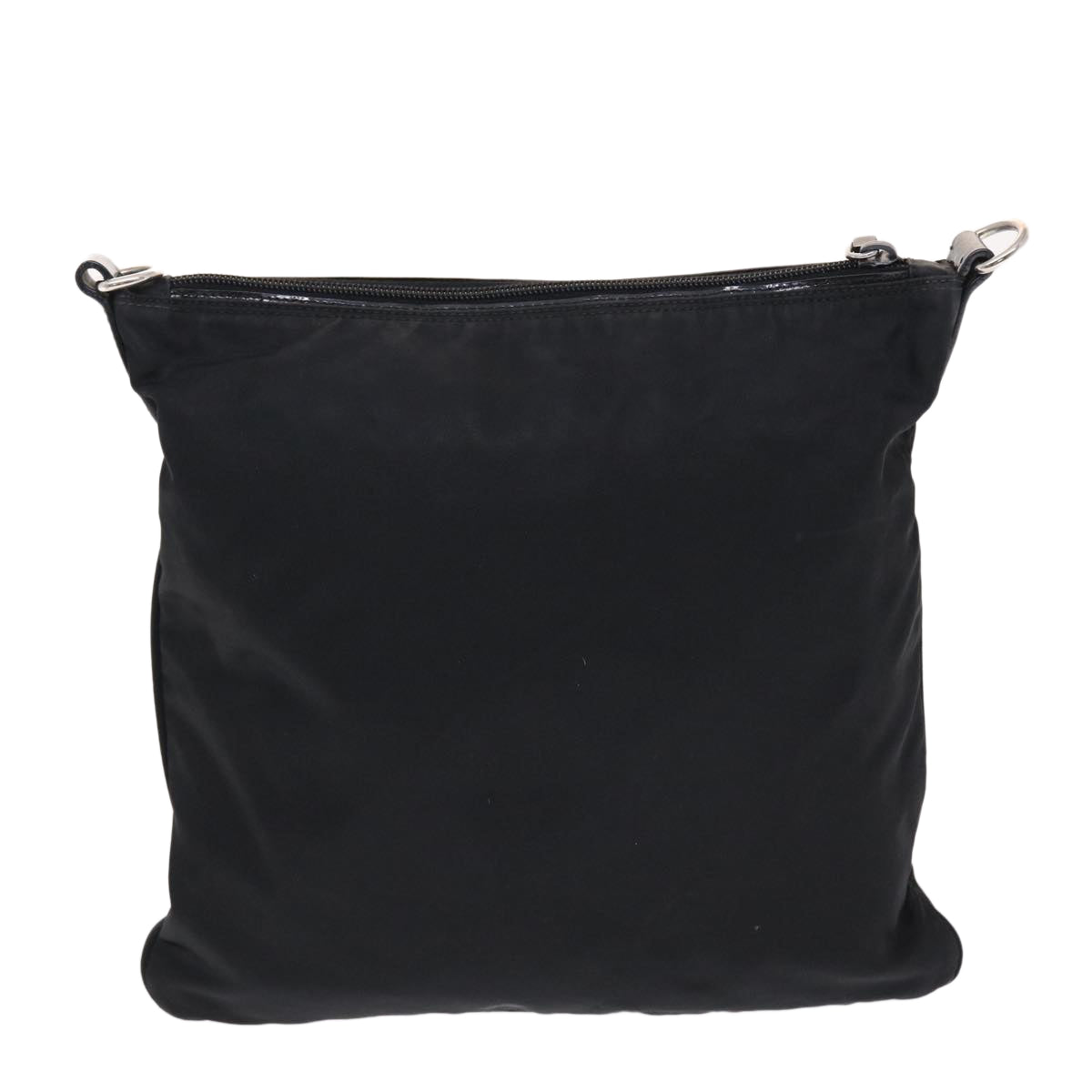 PRADA Shoulder Bag Nylon Black Auth