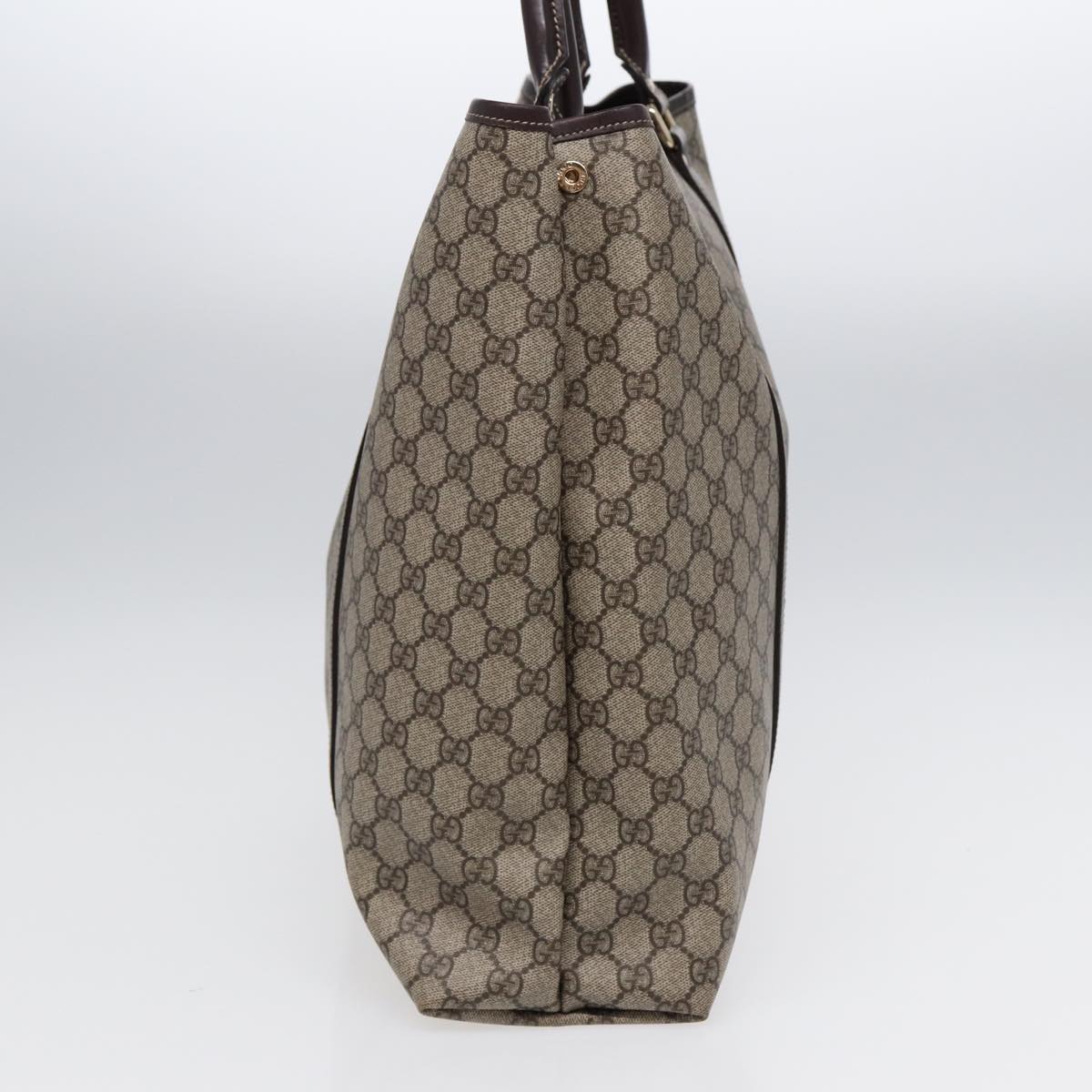 Gucci Leather Canvas Tote
