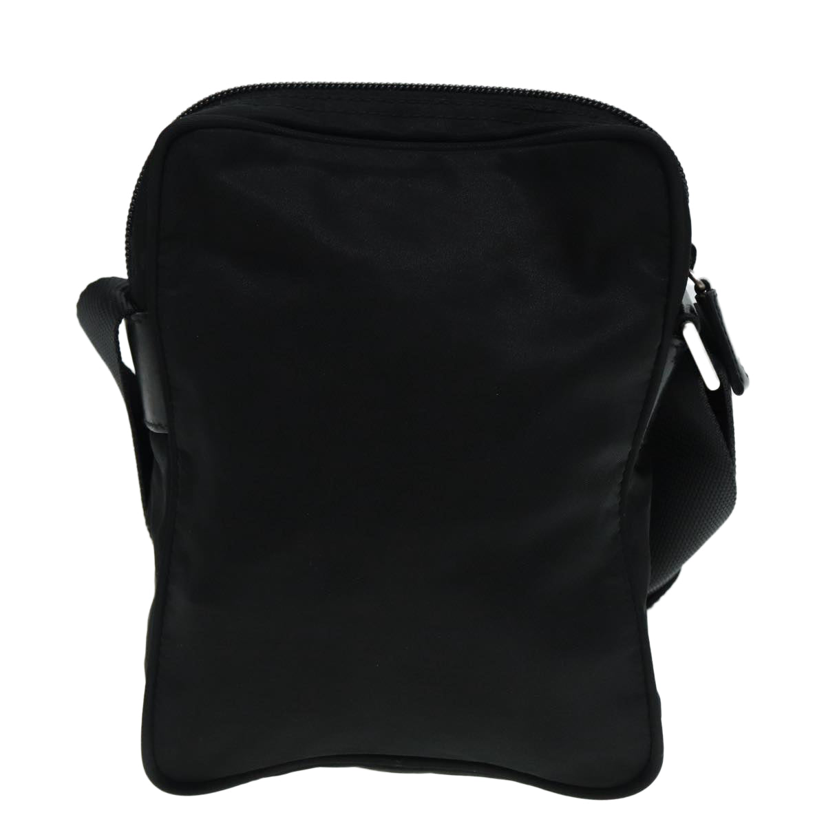 PRADA Shoulder Bag Nylon Black Auth