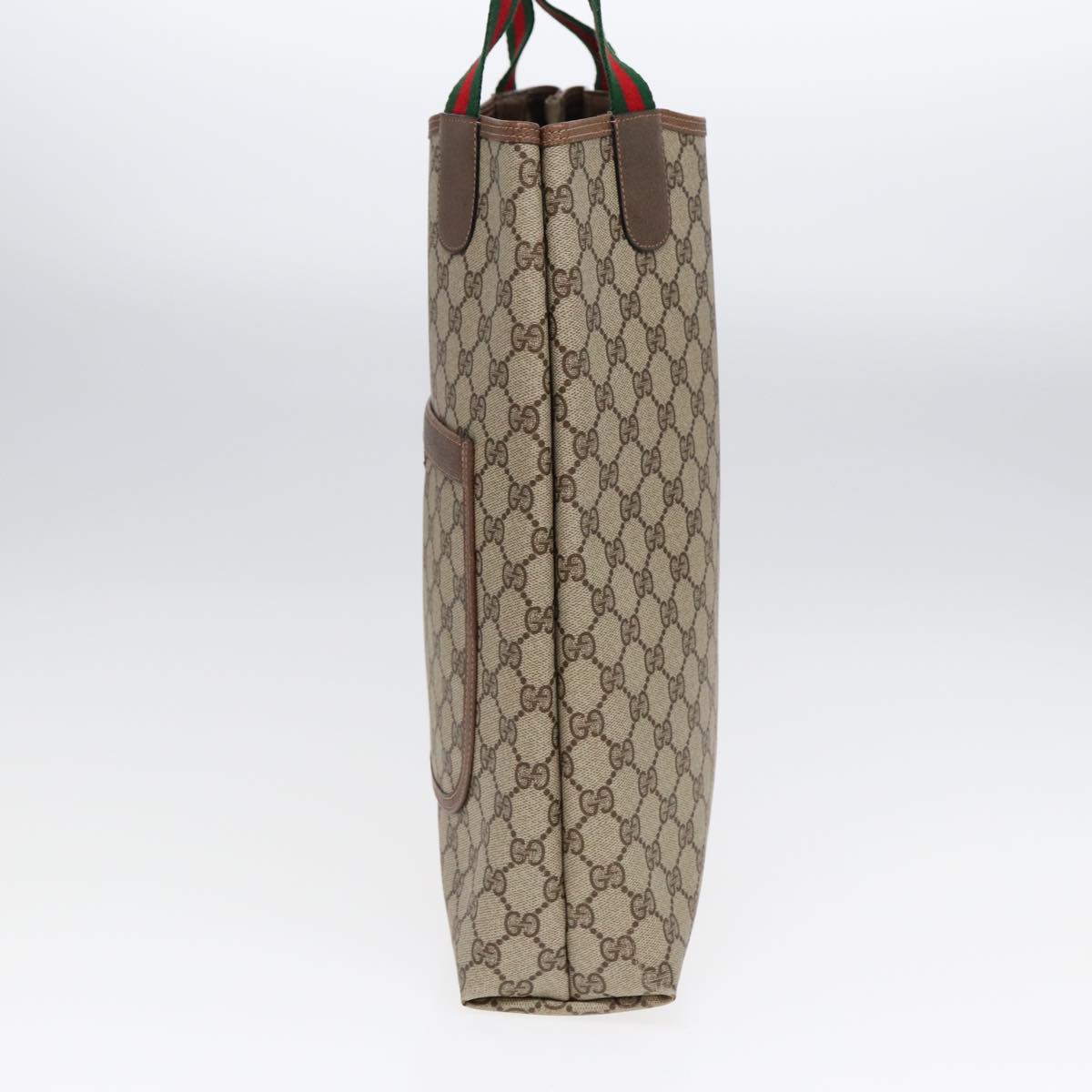 Gucci Leather Canvas Tote