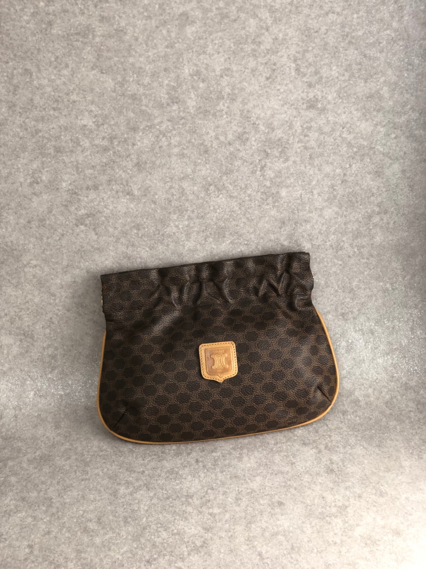 CELINE Pouch Brown vhy7wu