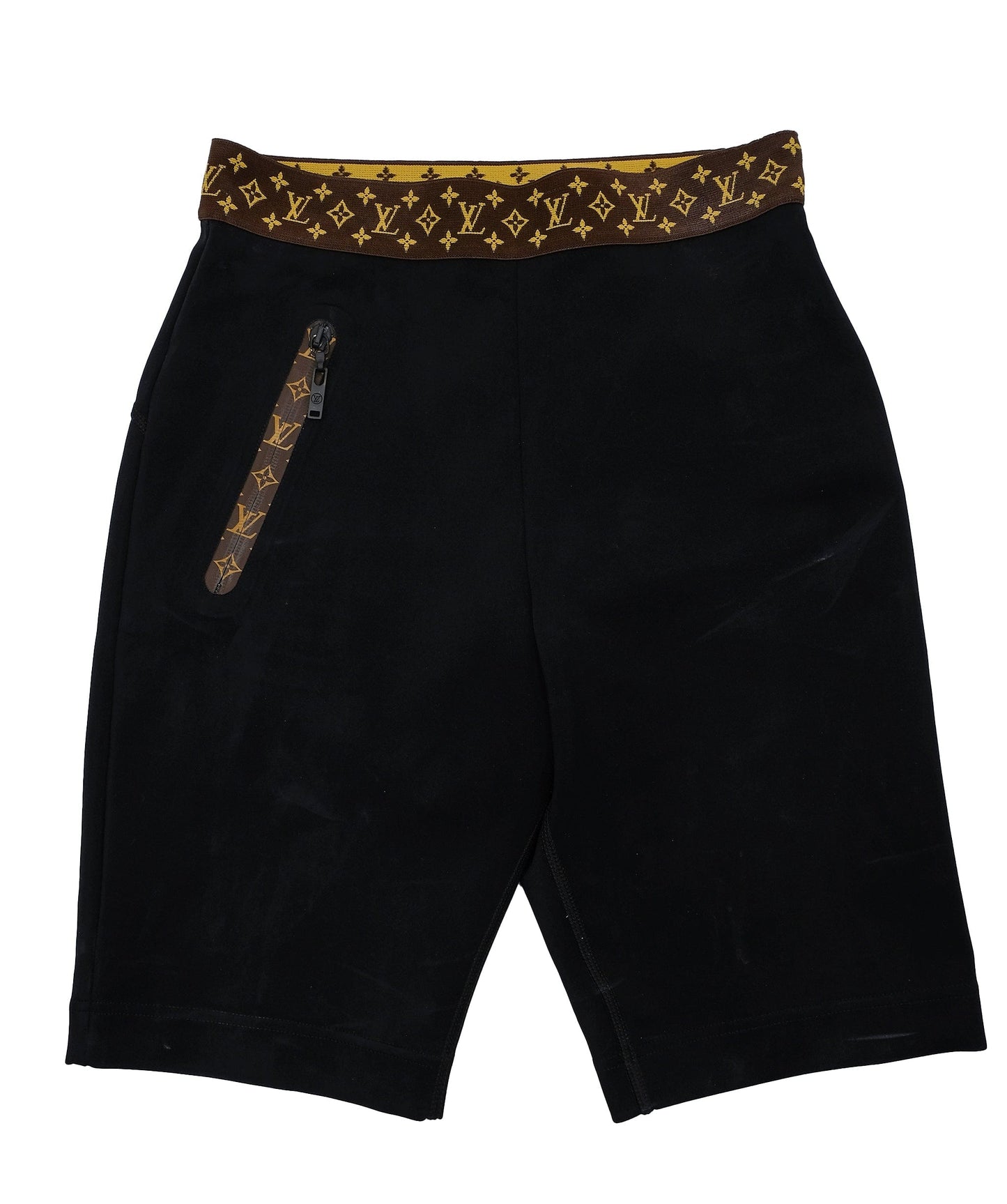 Louis Vuitton shorts black with brown RJC3198