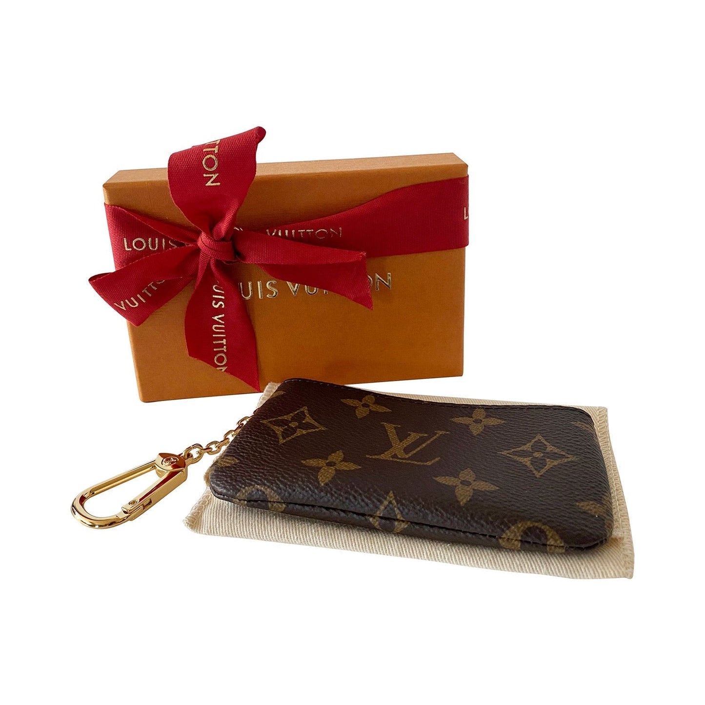 Louis Vuitton Monogram Key Pouch Clutch