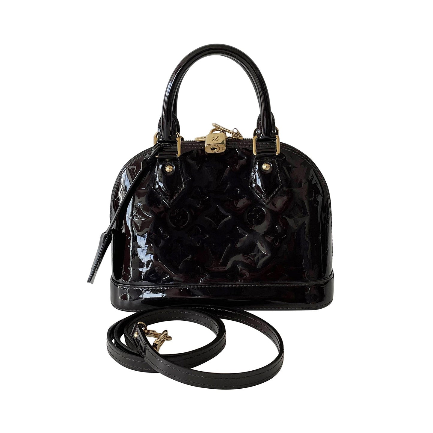 Louis Vuitton Monogram Vernis Alma BB Handbag