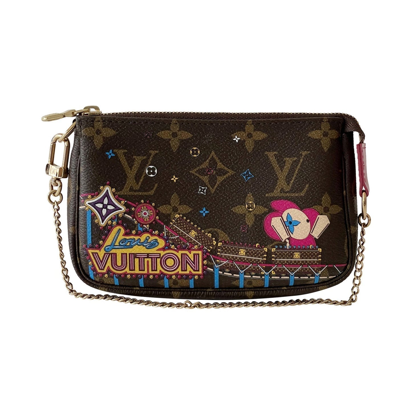 Louis Vuitton Monogram Mini Pochette Accessoires Clutch