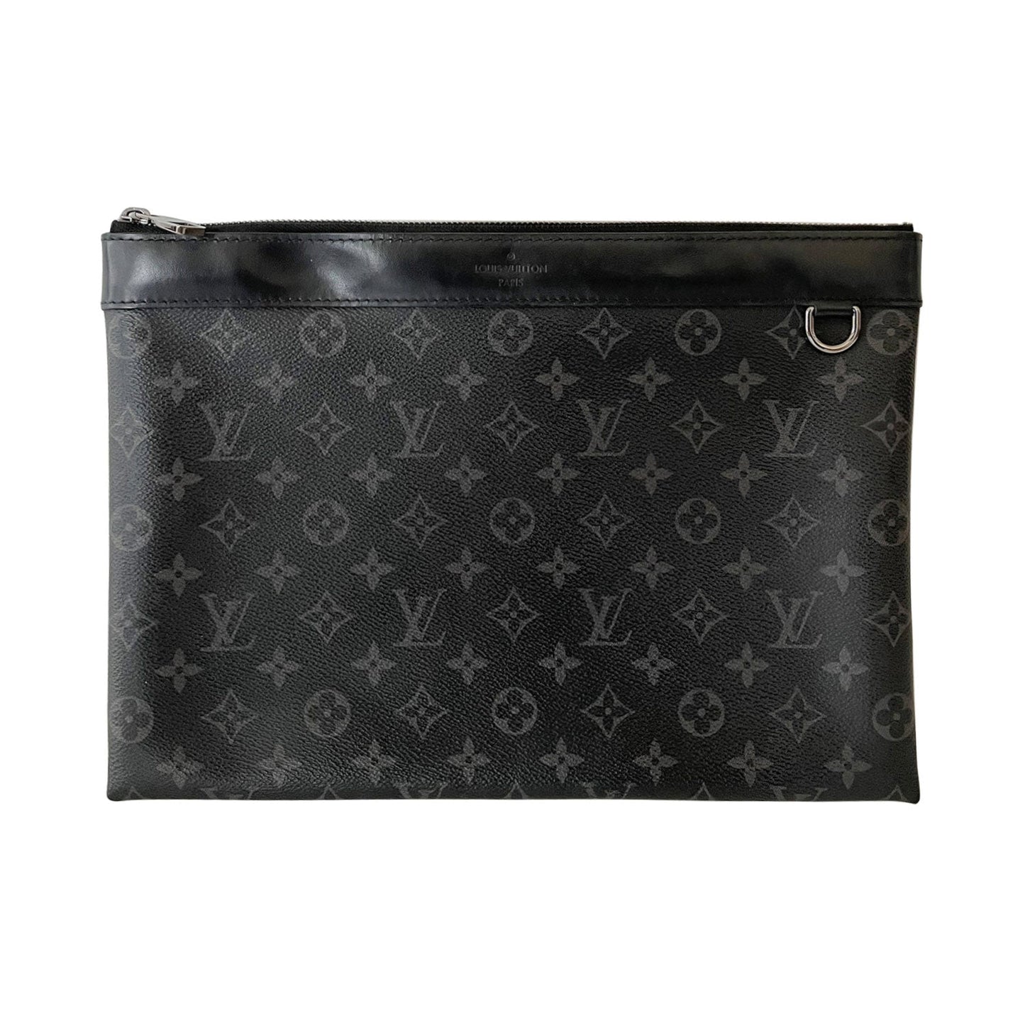 Louis Vuitton Monogram Eclipse Discovery Pochette Clutch