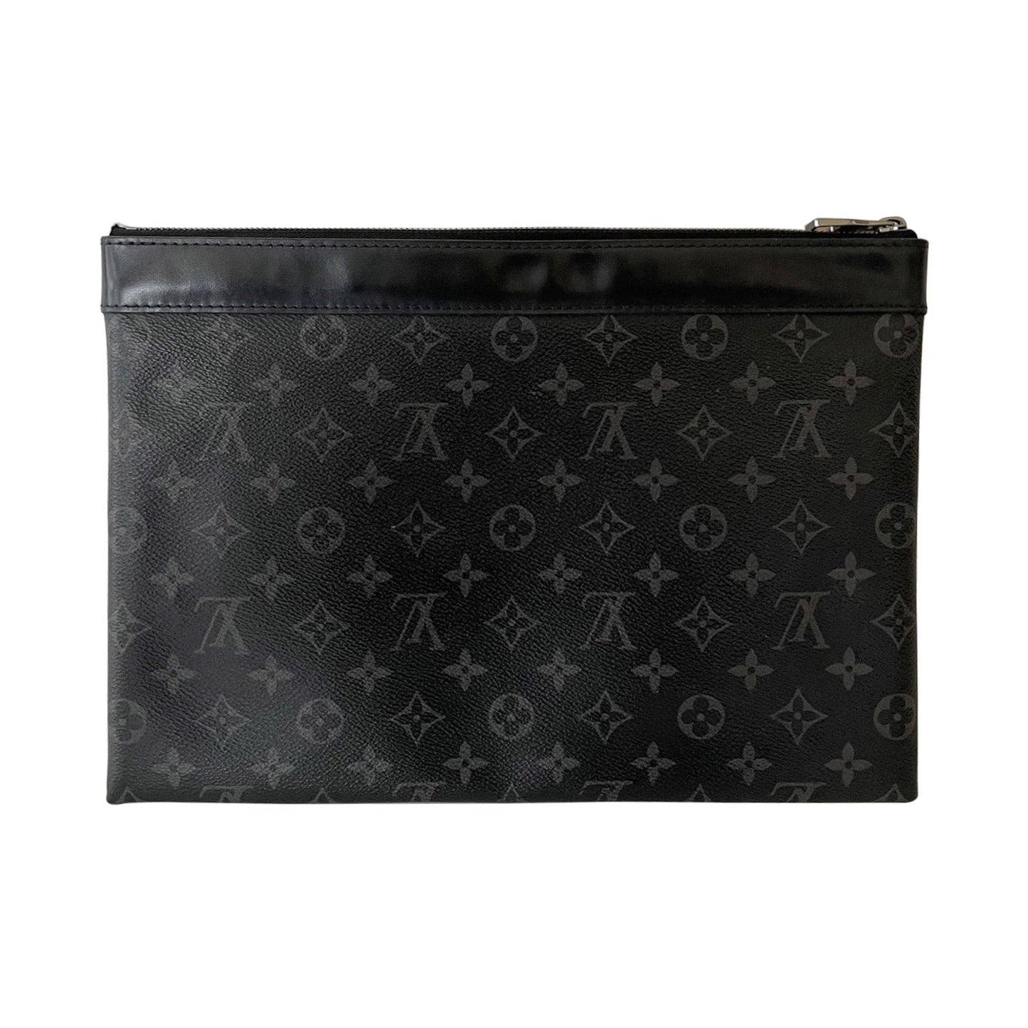 Louis Vuitton Monogram Eclipse Discovery Pochette Clutch