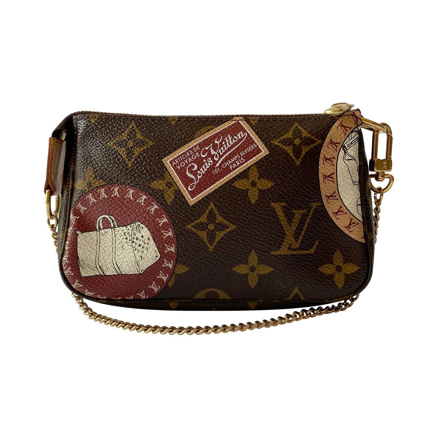 Louis Vuitton Monogram Mini Pochette Accessoires Clutch