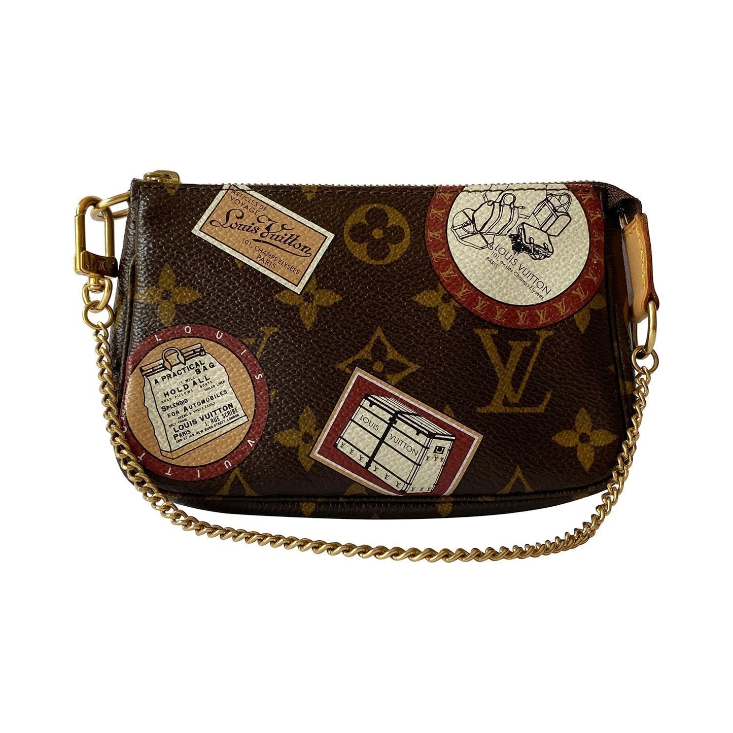 Louis Vuitton Monogram Mini Pochette Accessoires Clutch