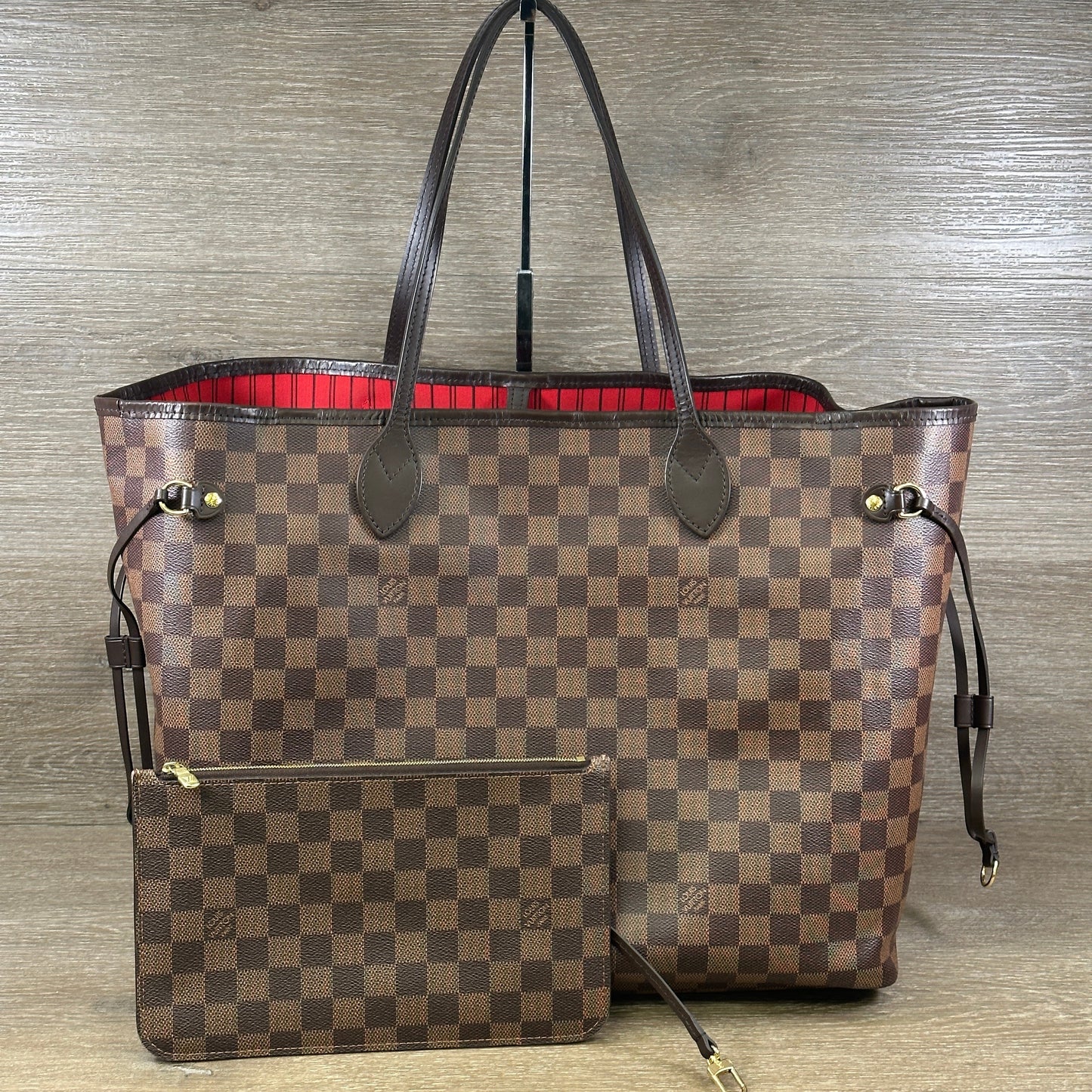 Louis Vuitton Neverfull GM Damier Ebene Tote