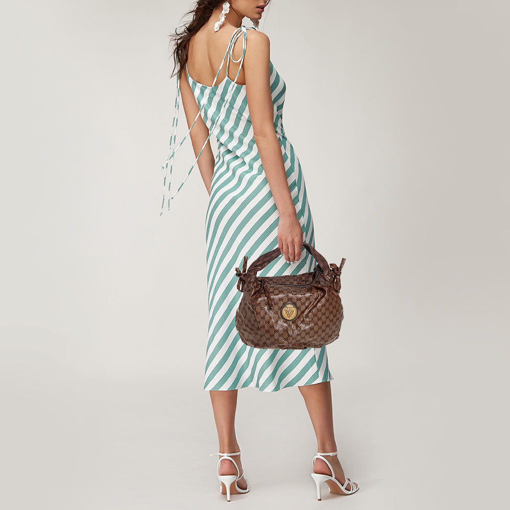 Gucci Beige Canvas Shoulder Bag Style 2