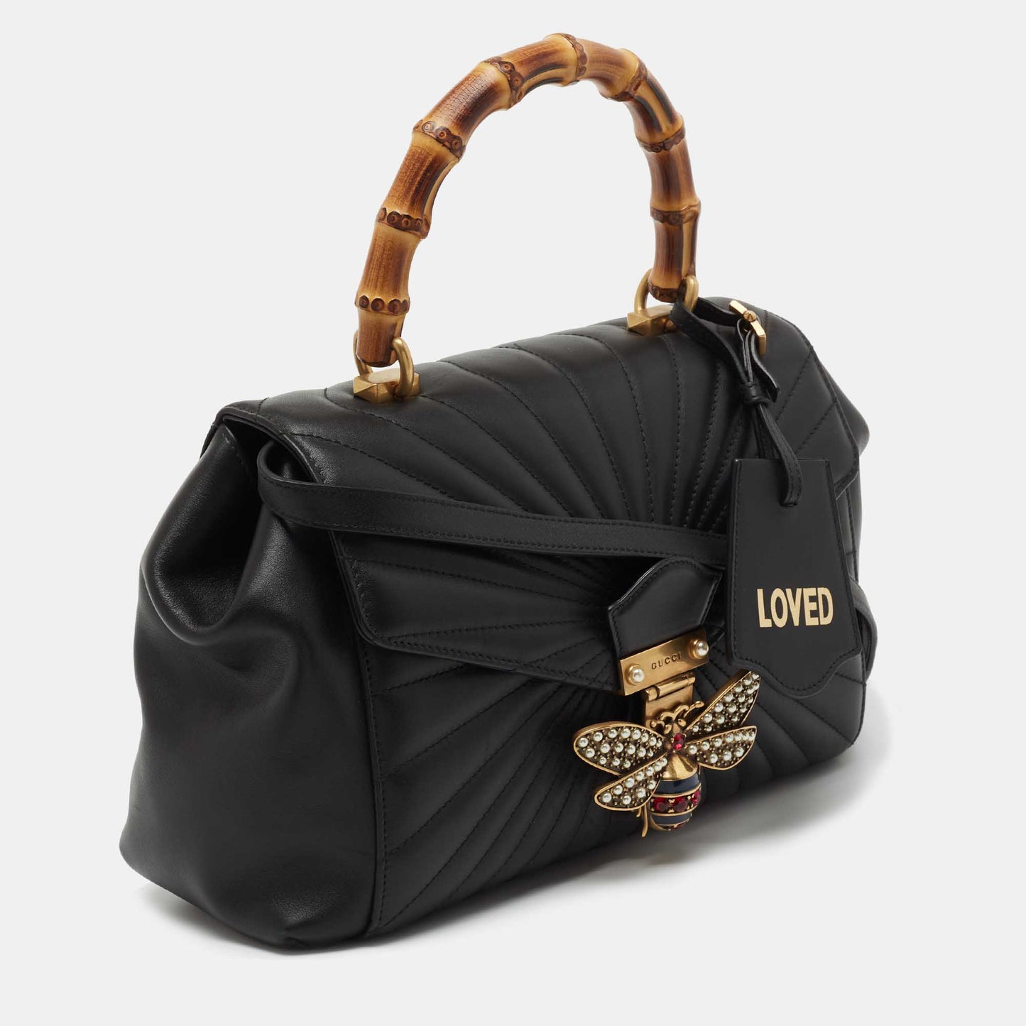 Gucci Lou Quilted Leather Shoulder Bag