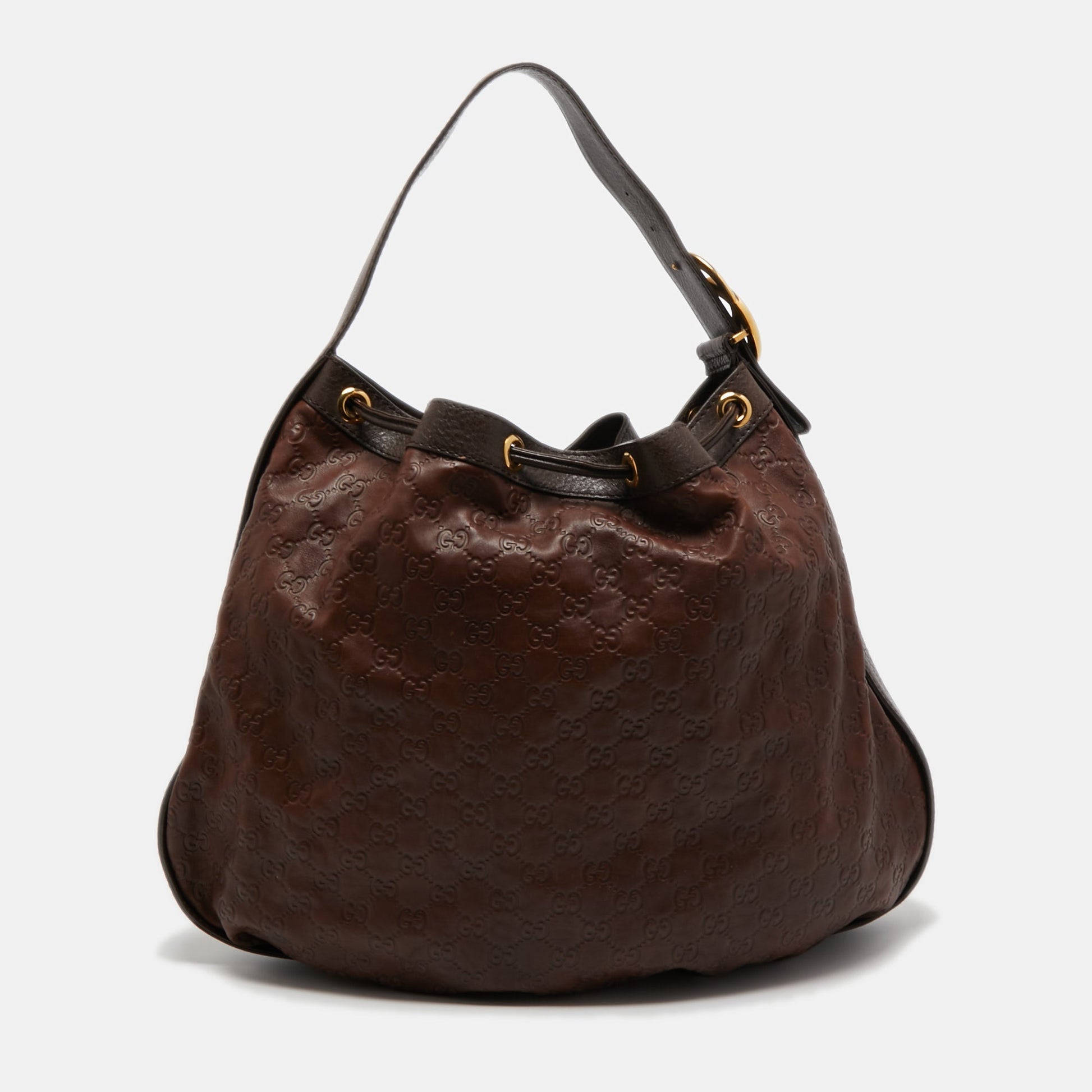 Gucci Lou Leather Shoulder Bag