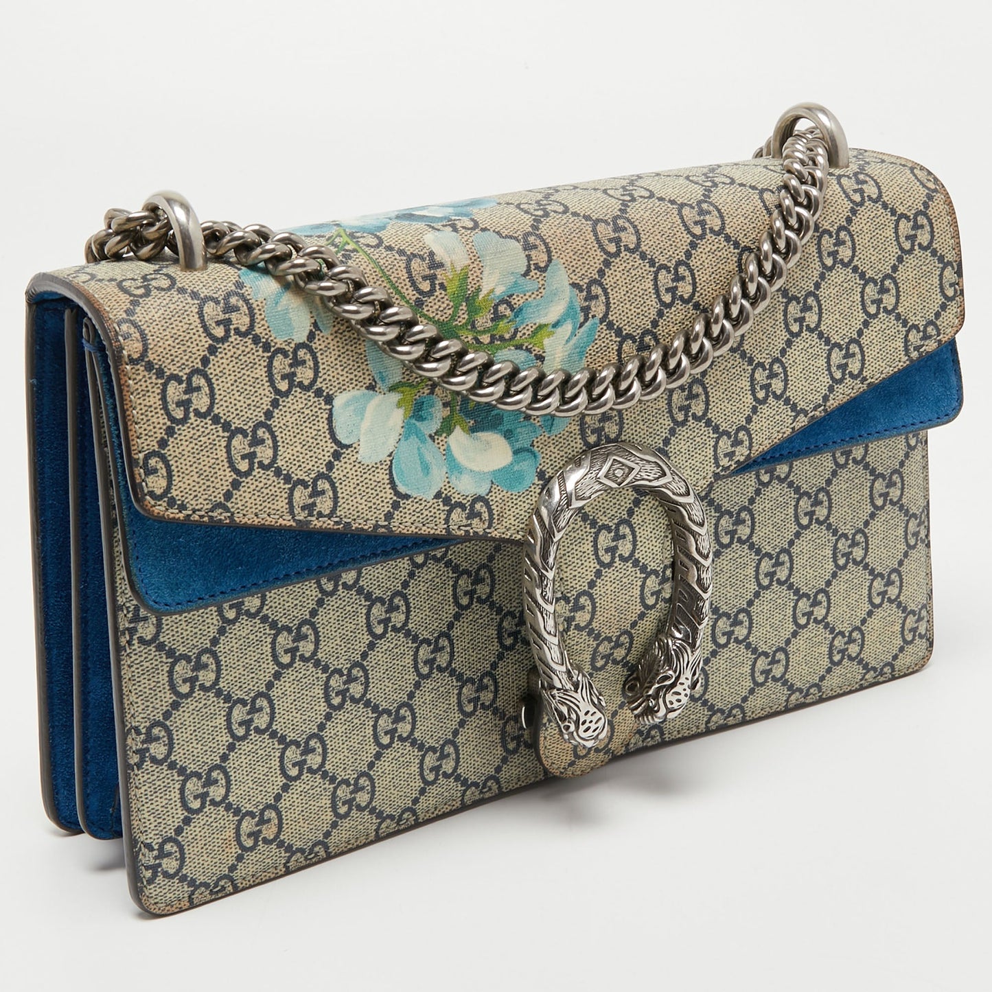 Gucci Lou Canvas Shoulder Bag