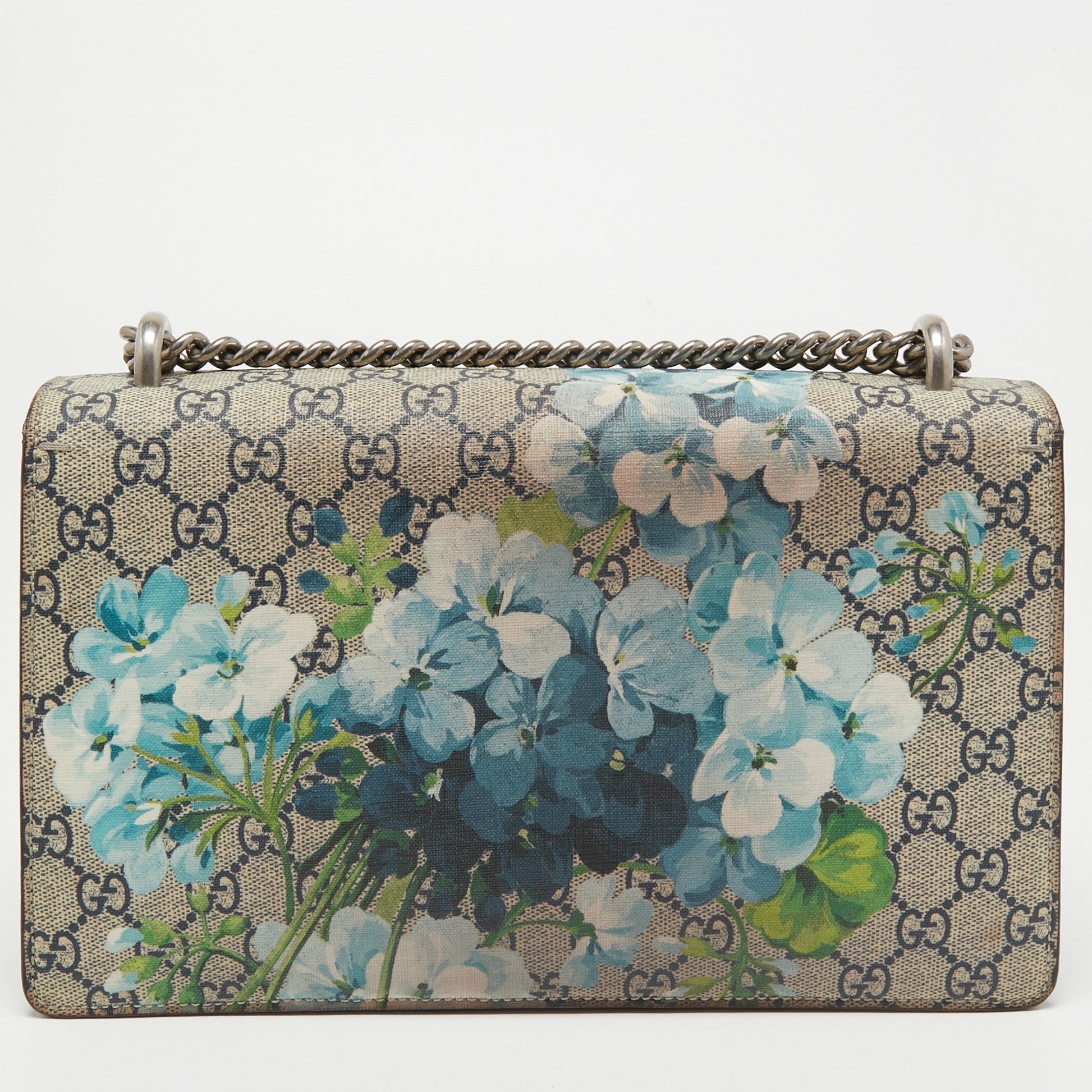 Gucci Lou Canvas Shoulder Bag