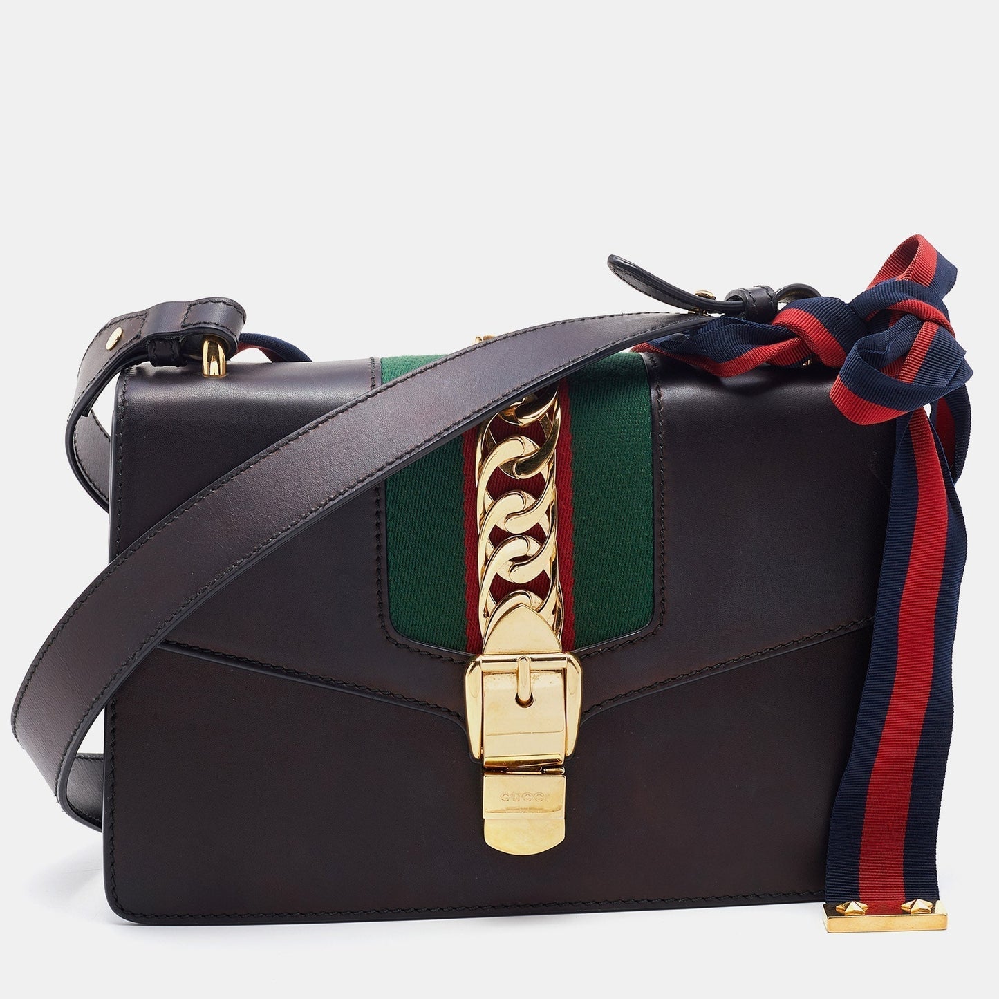 Gucci Lou Leather Shoulder Bag