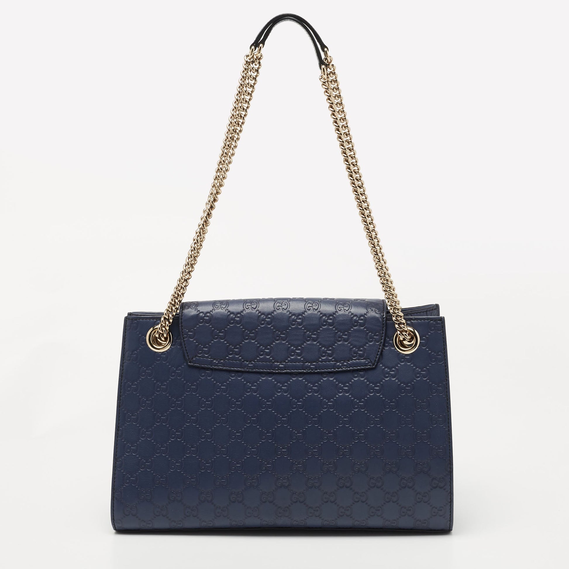 Gucci Lou Chain Leather Shoulder Bag