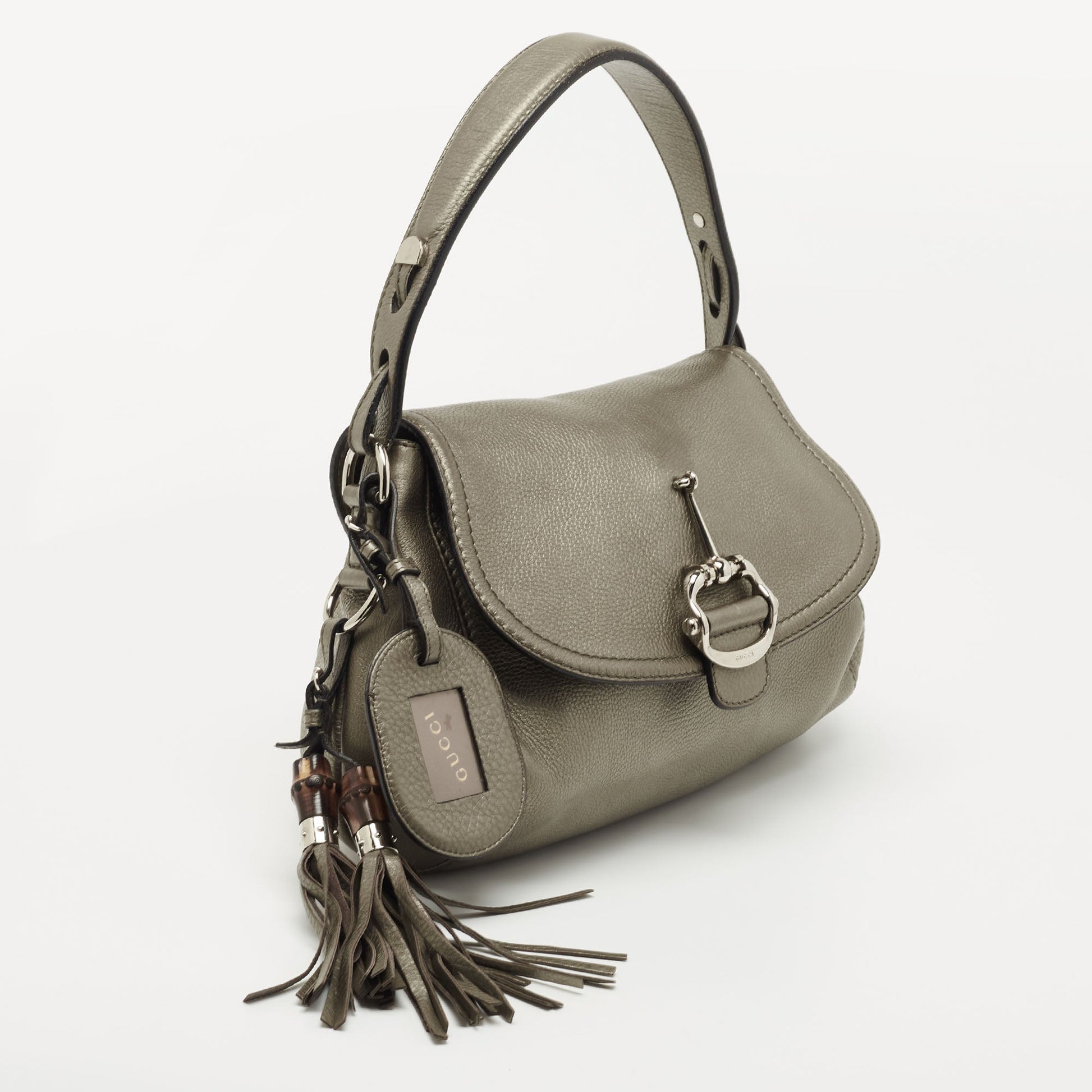Gucci Lou Leather Shoulder Bag