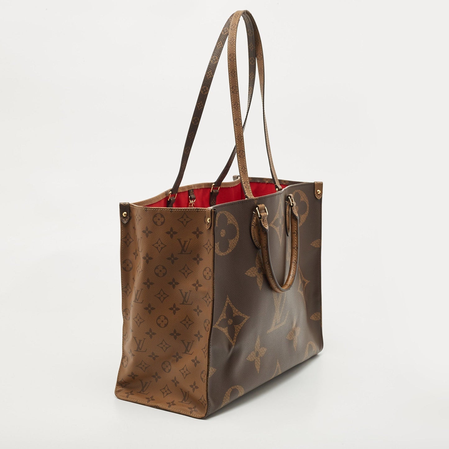 LOUIS VUITTON Monogram Reverse Giant Canvas OnTheGo GM Bag