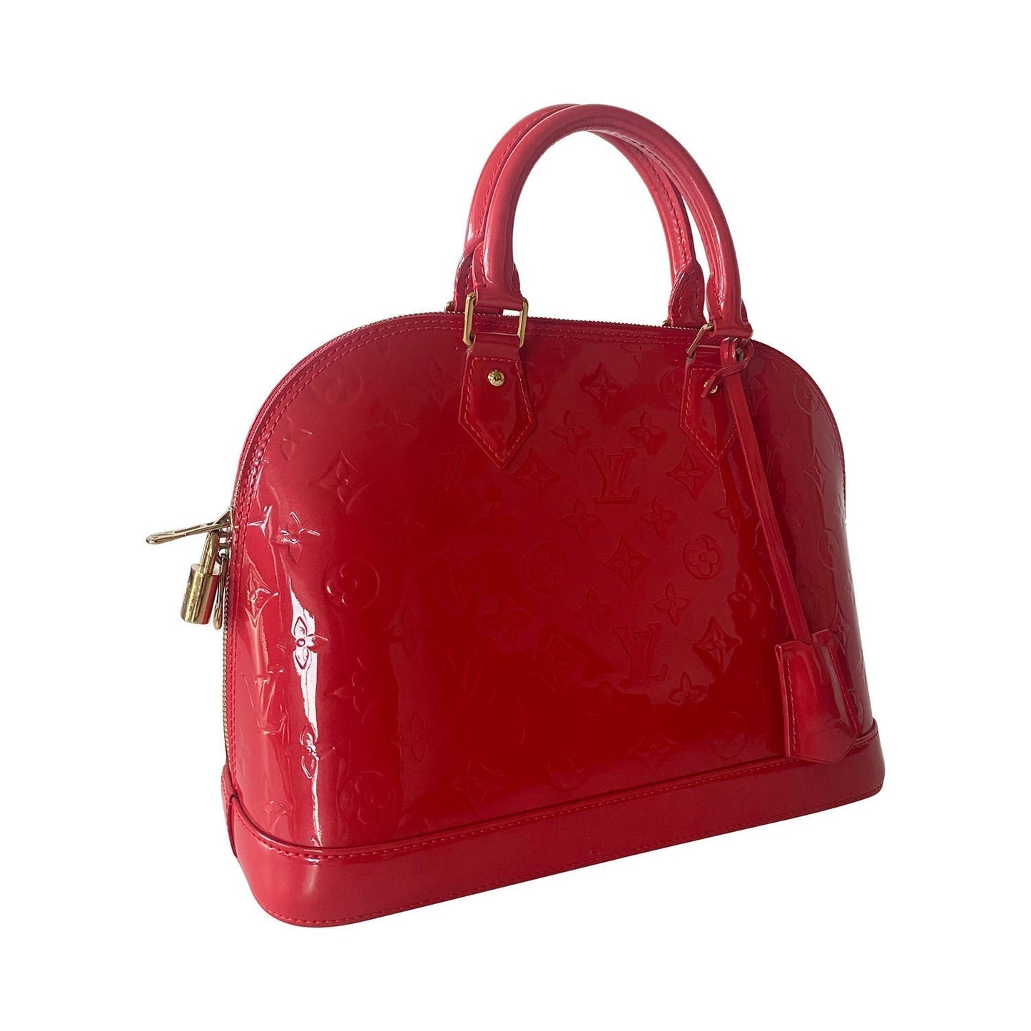 Louis Vuitton Monogram Vernis Alma PM Handbag