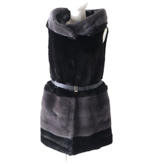 FENDI Vest Image reference Black x gray Women