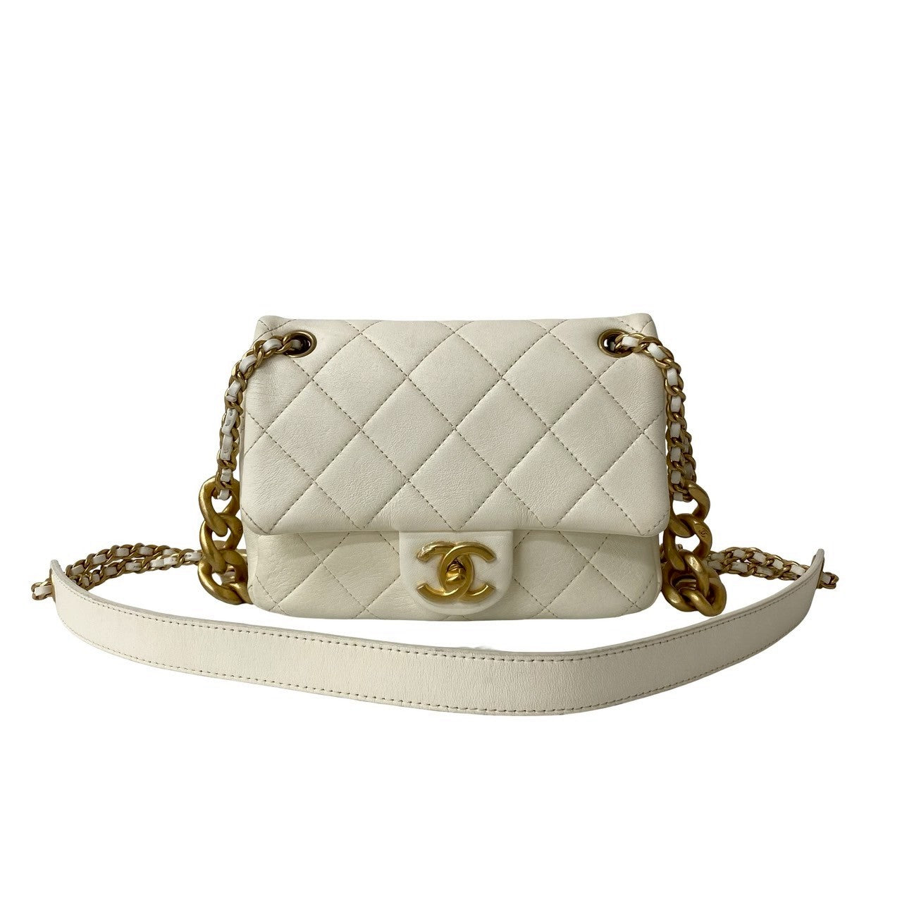 Chanel Matelassé Lambskin Shoulder Bag