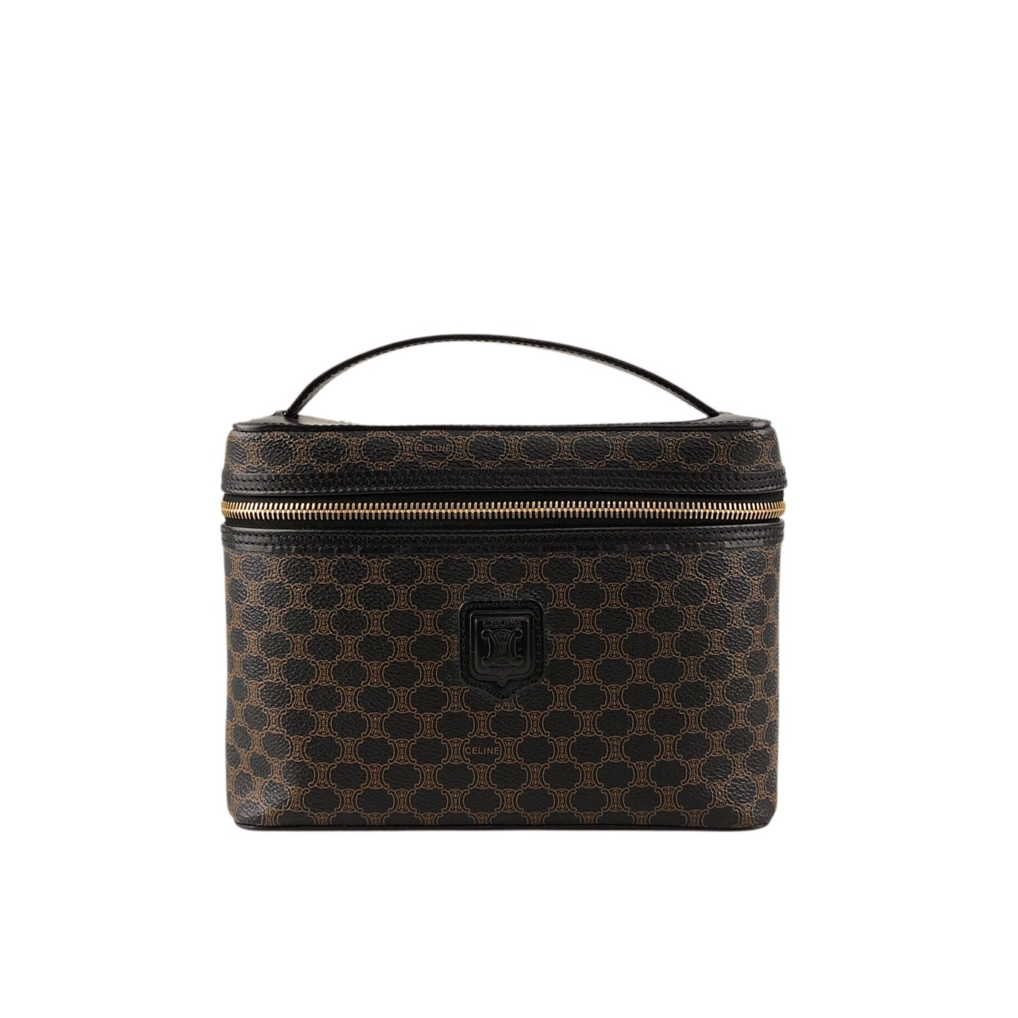 CELINE Handbag Vanity bag Black x6aezr