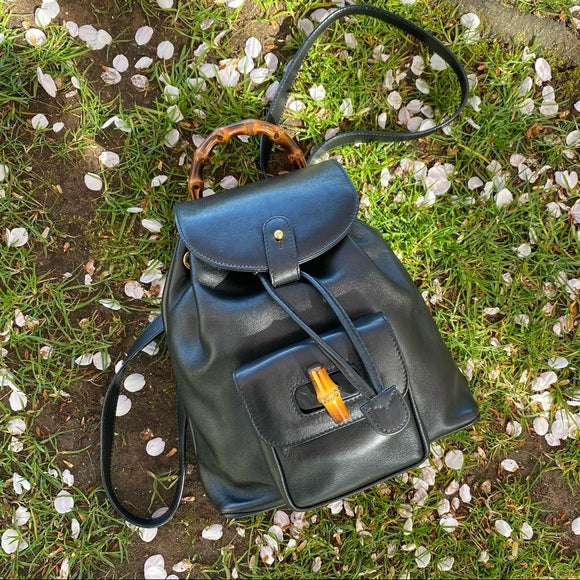 Gucci Leather Mini Backpack