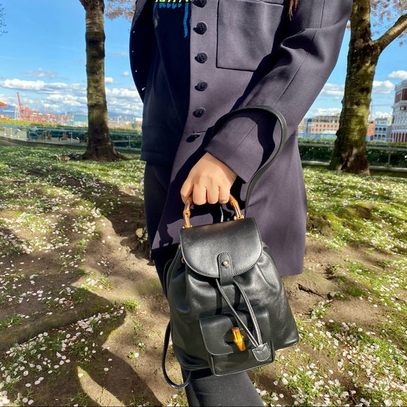 Gucci Leather Mini Backpack