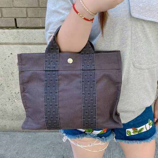 Luxury Hermes toto cloth bag