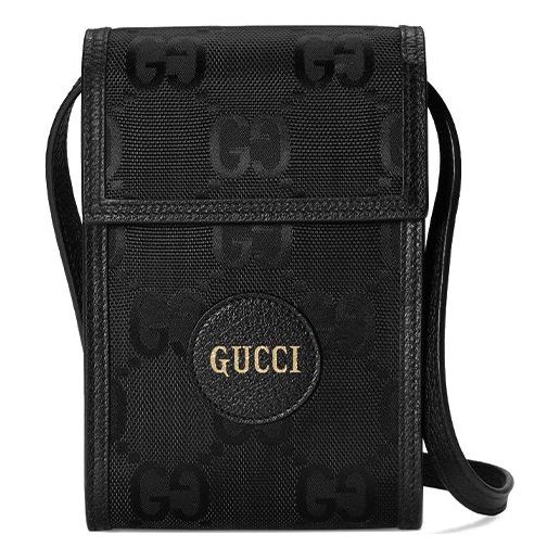 Gucci Nylon Leather Mini Shoulder Bag